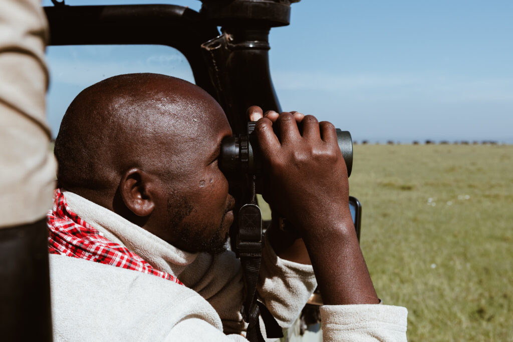 Guides during Game Drive